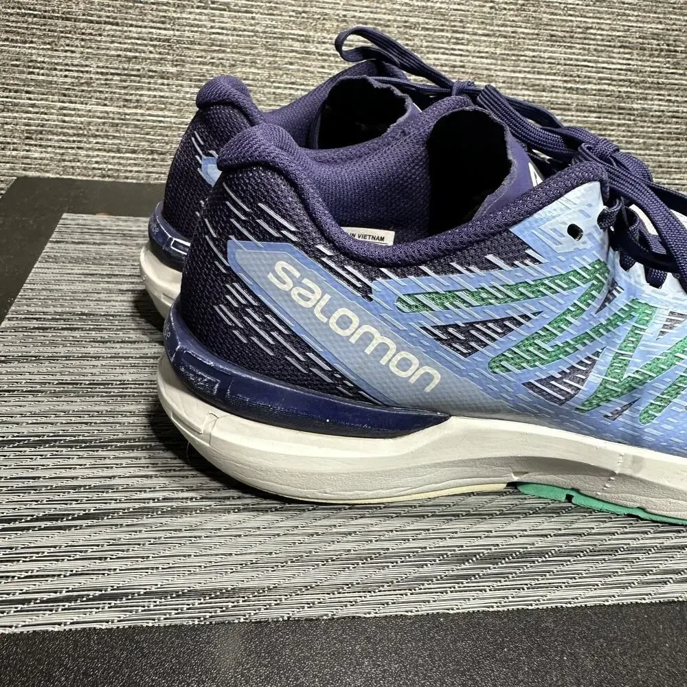 Salomon Sonic 5 Balance Trail Running Shoes Purple Mint - Women's 7.5